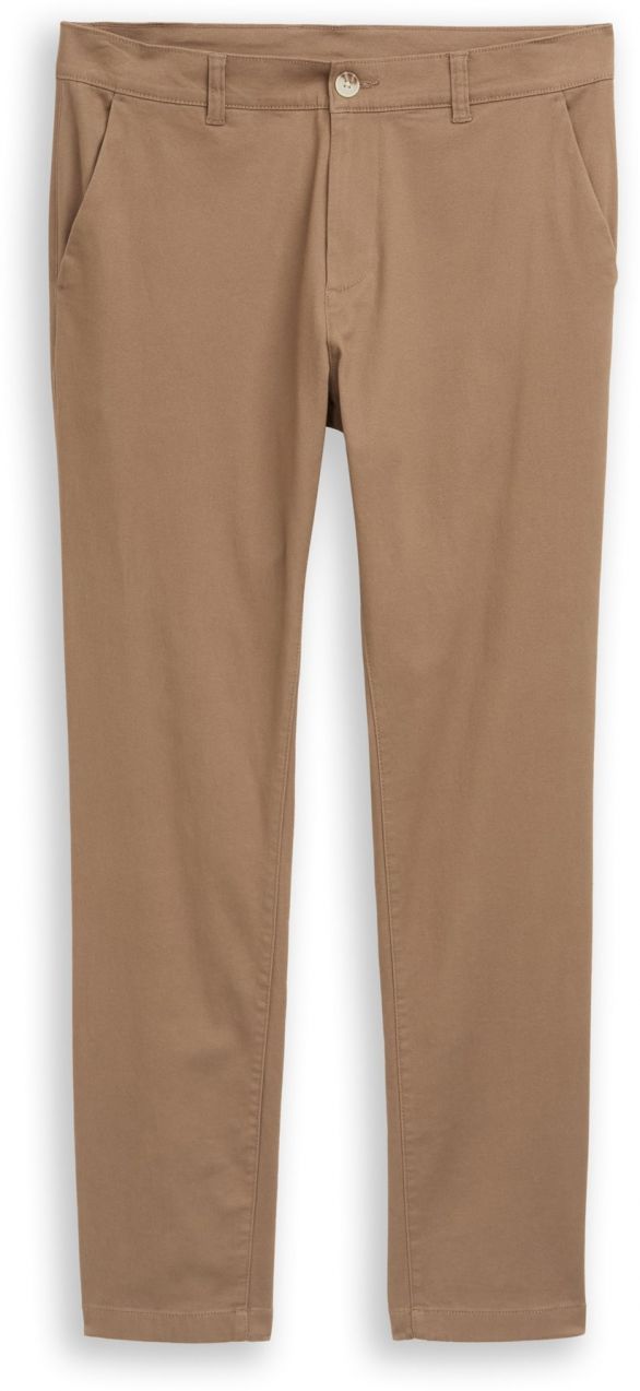 TOM TAILOR Chino nohavice  mokka