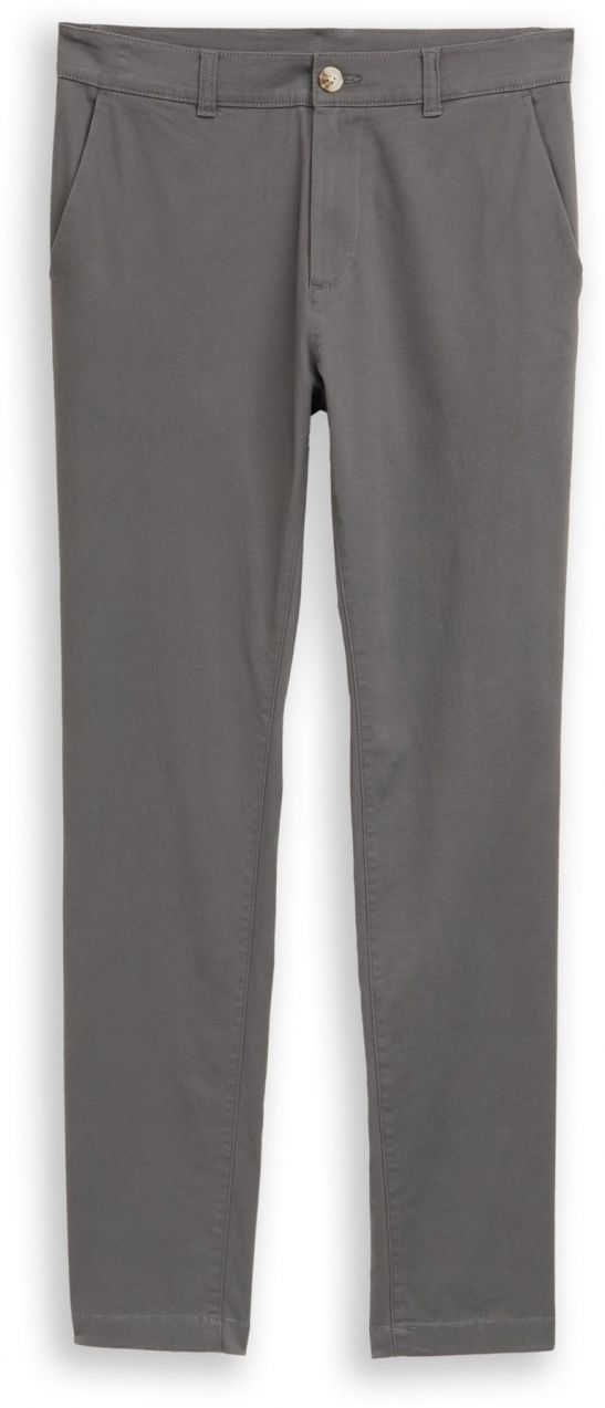 TOM TAILOR Chino nohavice  tmavosivá