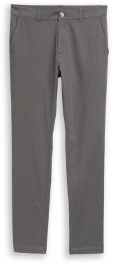 TOM TAILOR Chino nohavice  tmavosivá