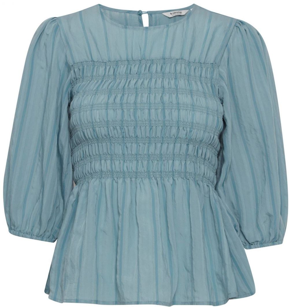 b.young Blúzka ' ILAURI '  dymovo modrá