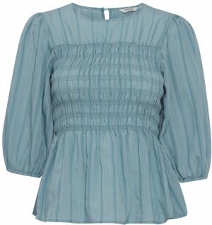 b.young Blúzka ' ILAURI '  dymovo modrá