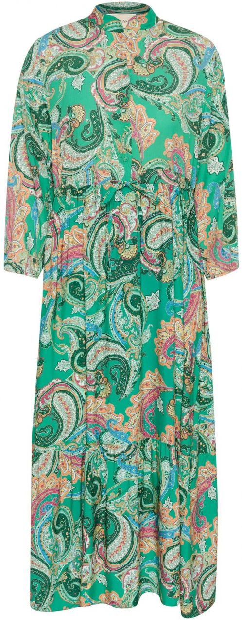 Cream Šaty 'CRAlora'  svetlomodrá / zelená / oranžová / šedobiela