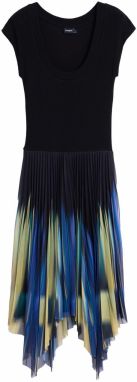 Desigual Šaty  modrá / zmiešané farby