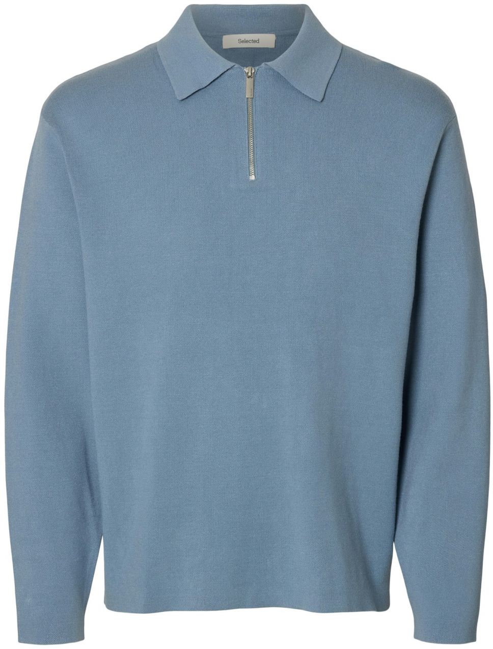 SELECTED Sveter 'SLHTELLER'  opálová