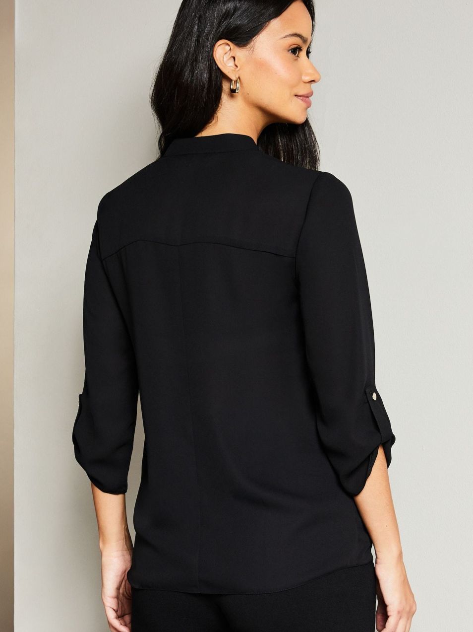 Lipsy Blúzka  čierna