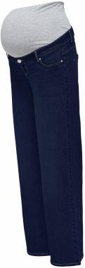 Only Maternity Džínsy 'OLMSNOW'  modrá denim / sivá melírovaná