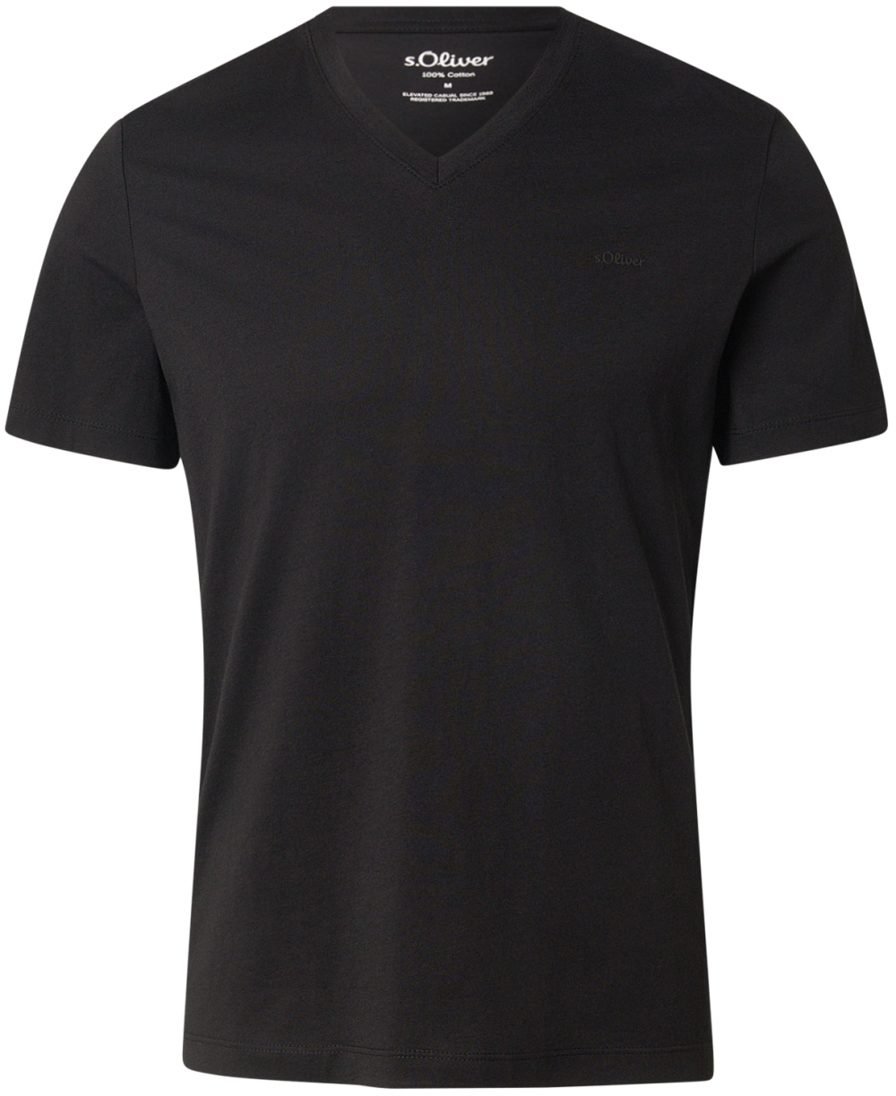 s.Oliver Tričko  čierna