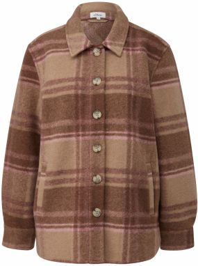 s.Oliver Prechodná bunda  kapučíno / mokka / staroružová