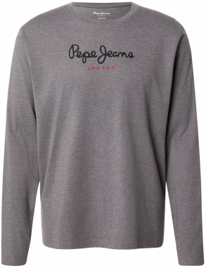 Pepe Jeans Tričko 'EGGO'  antracitová / červená / čierna
