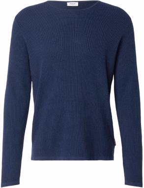 JOOP! Jeans Sveter 'Svenor'  tmavomodrá