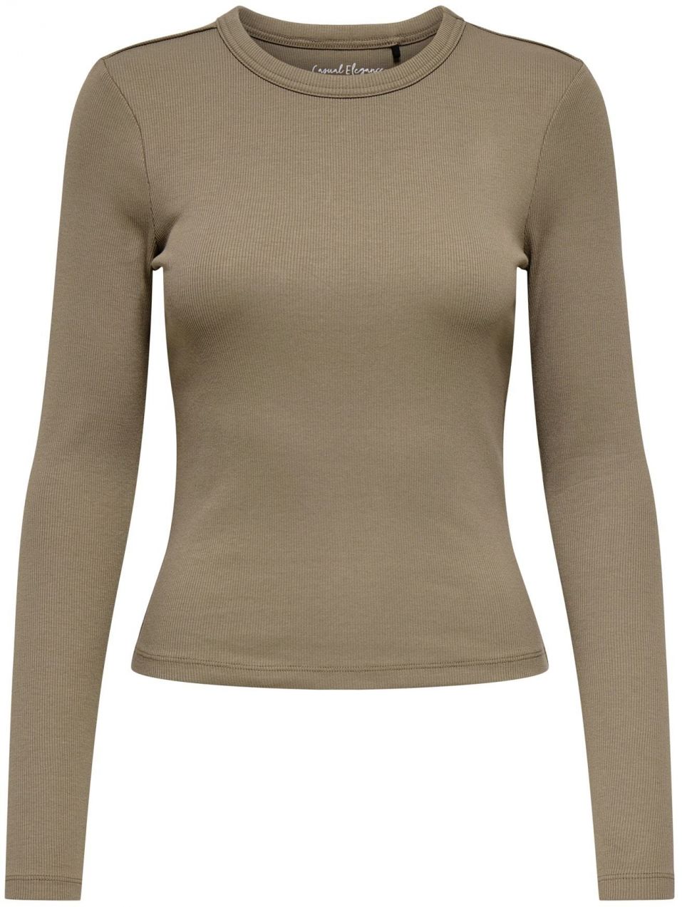 ONLY Tričko 'ONLVAL'  čokoládová