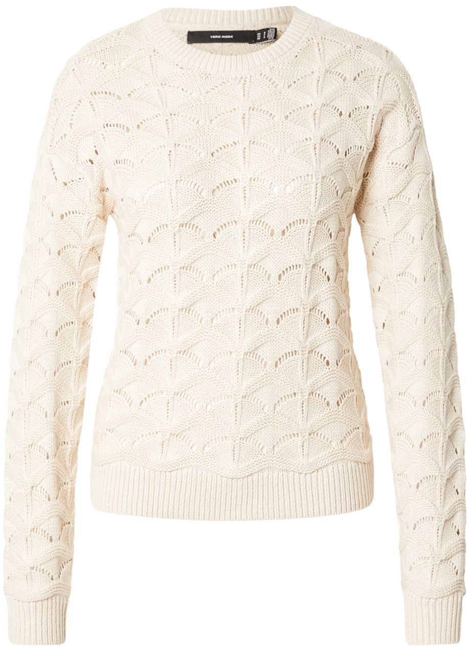 VERO MODA Sveter 'VMINDIGO'  biela