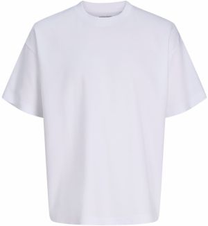 JACK & JONES Tričko 'JJEBARRON'  biela