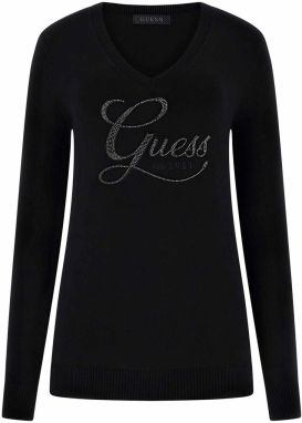 GUESS Sveter 'STEPHANIE'  čierna