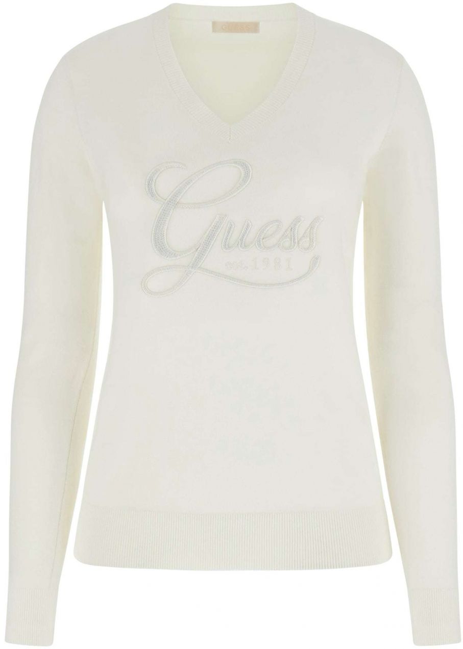 GUESS Sveter 'STEPHANIE'  biela