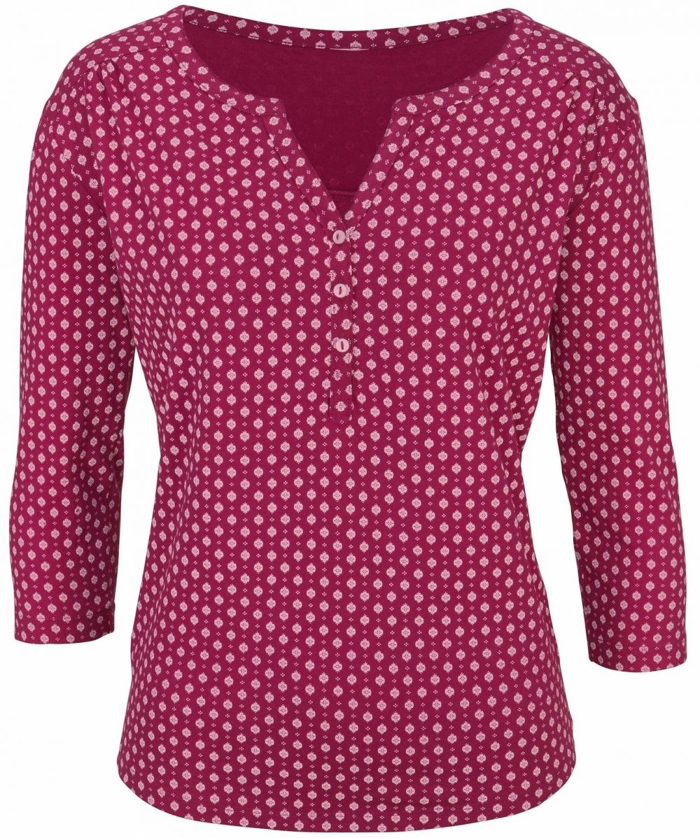 LASCANA Tričko  farba lesného ovocia / ružová