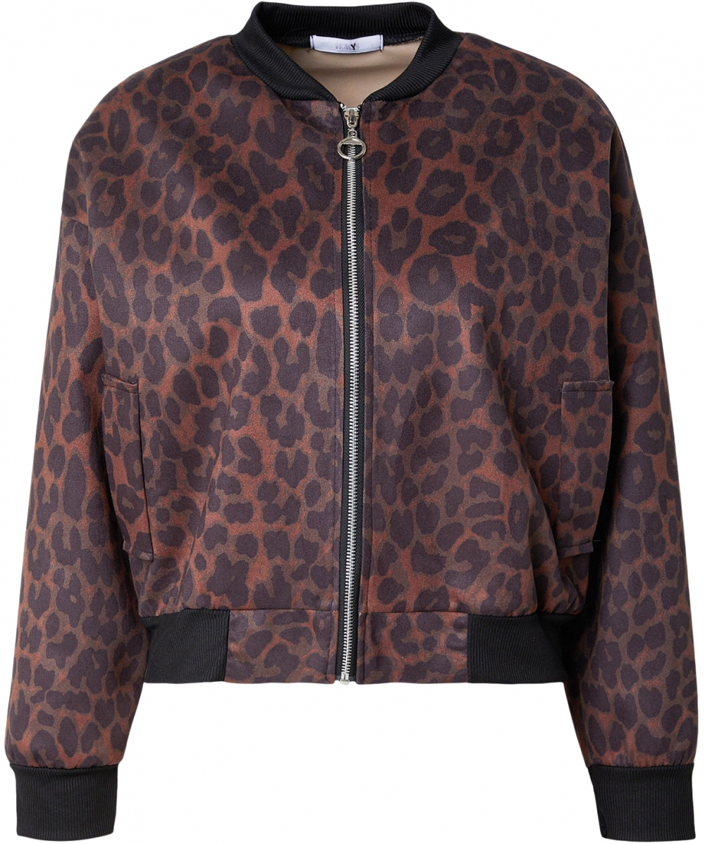 Hailys Prechodná bunda 'Sammi'  koňaková / čierna