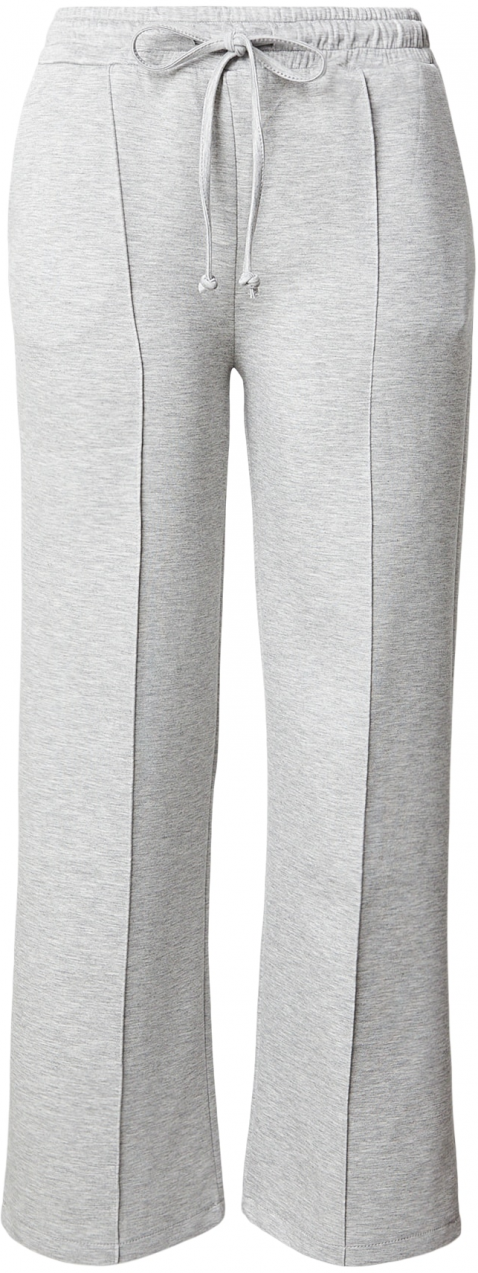 ZABAIONE Nohavice  sivá melírovaná