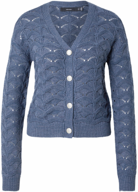 VERO MODA Kardigán 'VMINDIGO'  modrá denim