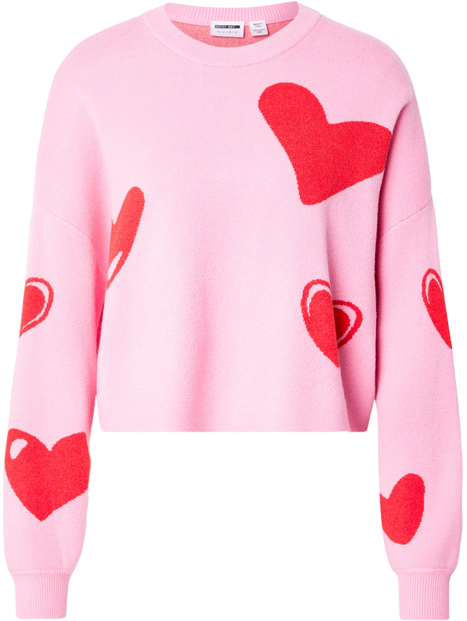 Noisy may Sveter 'NMSHYLA'  svetloružová / červená