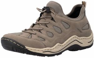 Rieker Nízke tenisky  tmavobéžová