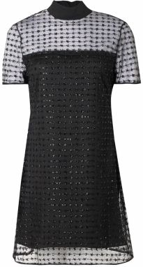 Staud Kokteilové šaty 'ILANA'  čierna