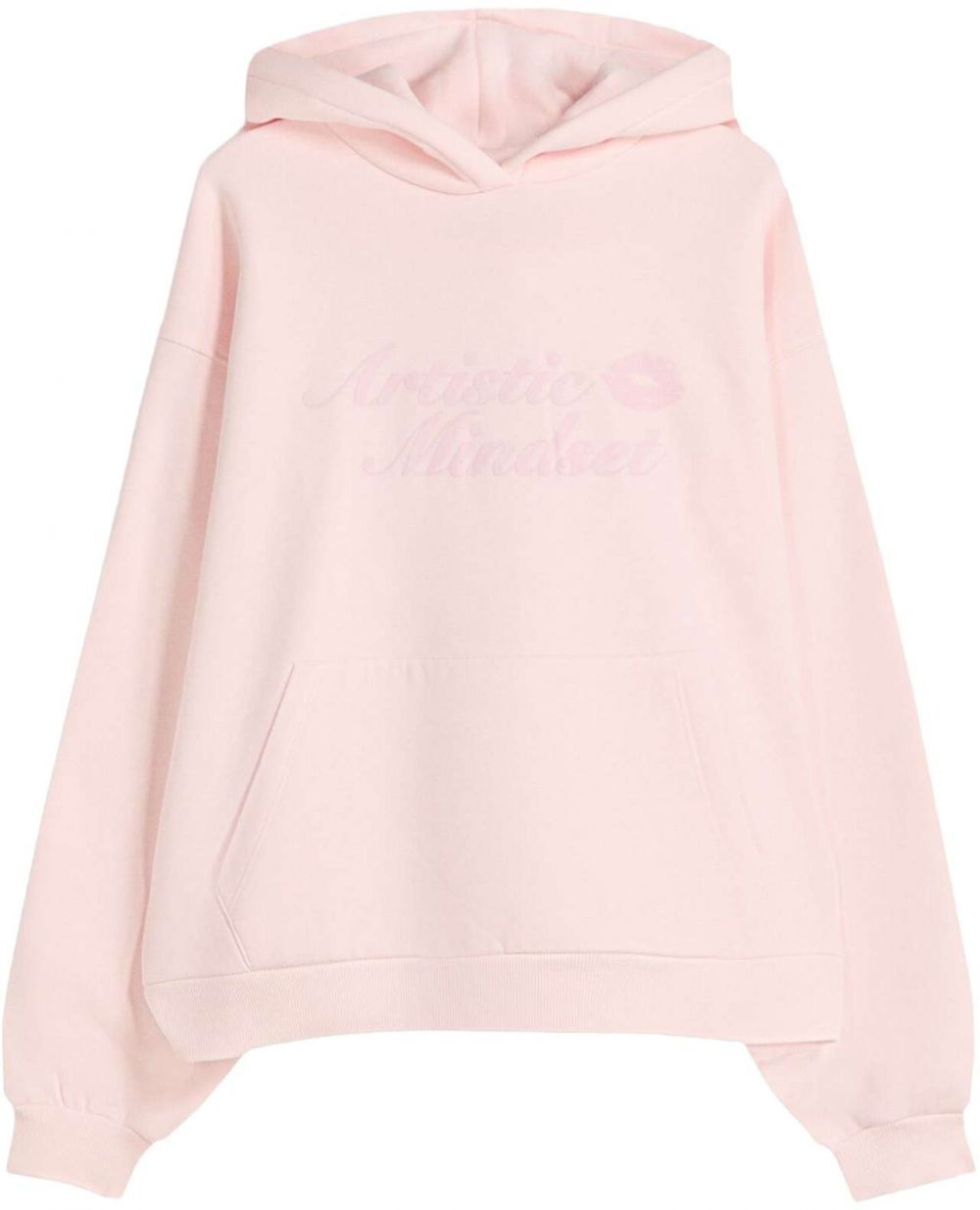 Bershka Mikina  ružová / pastelovo ružová