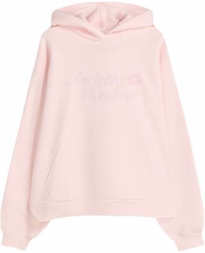 Bershka Mikina  ružová / pastelovo ružová