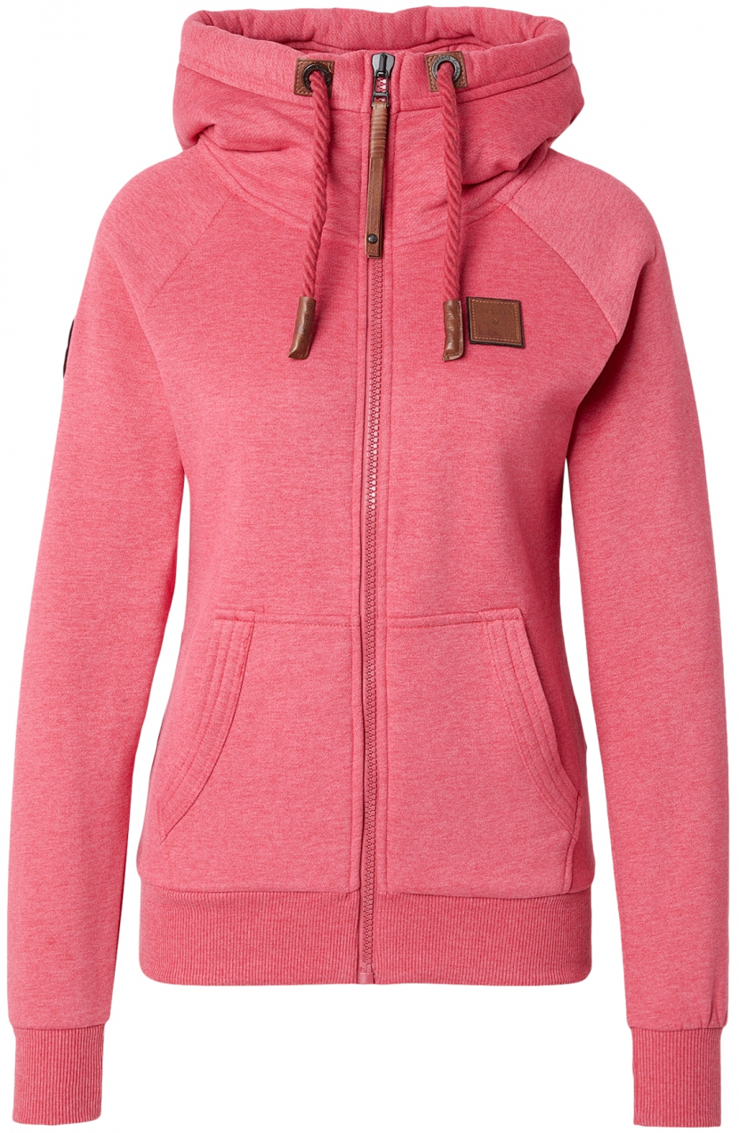 naketano Tepláková bunda  farba lesného ovocia