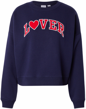 GAP Mikina  námornícka modrá / červená / biela