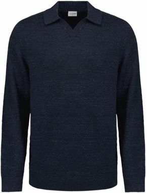 No Excess Sveter  námornícka modrá / biela