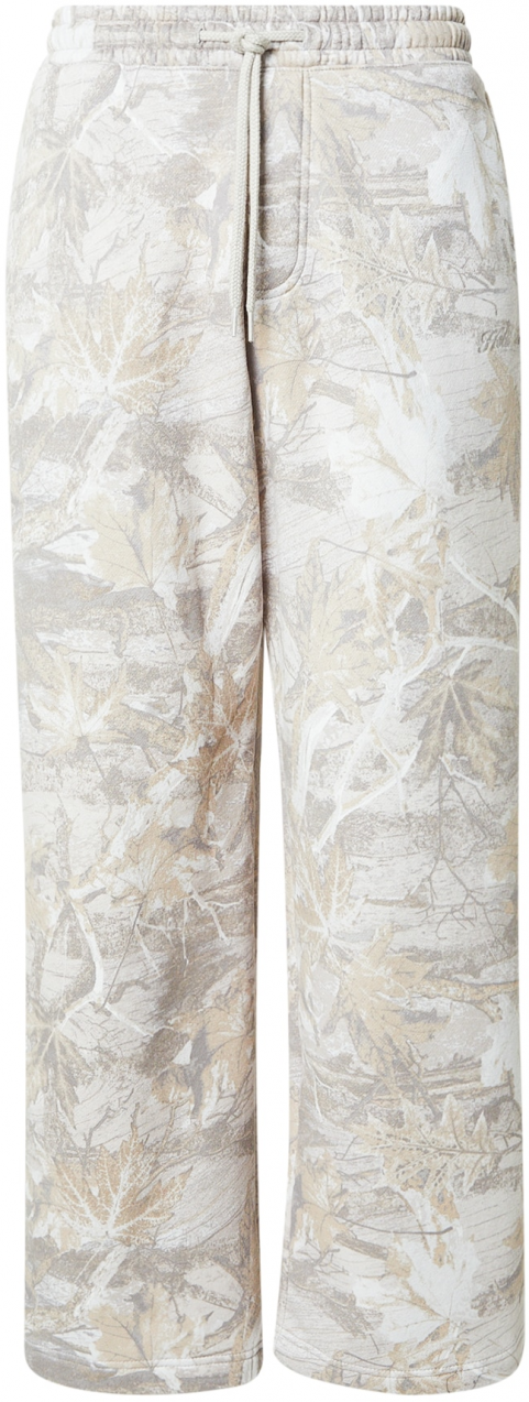 HOLLISTER Nohavice  sivá / sivobéžová / biela