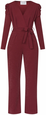 SISTERS POINT Overal 'EGINA'  bordová / strieborná