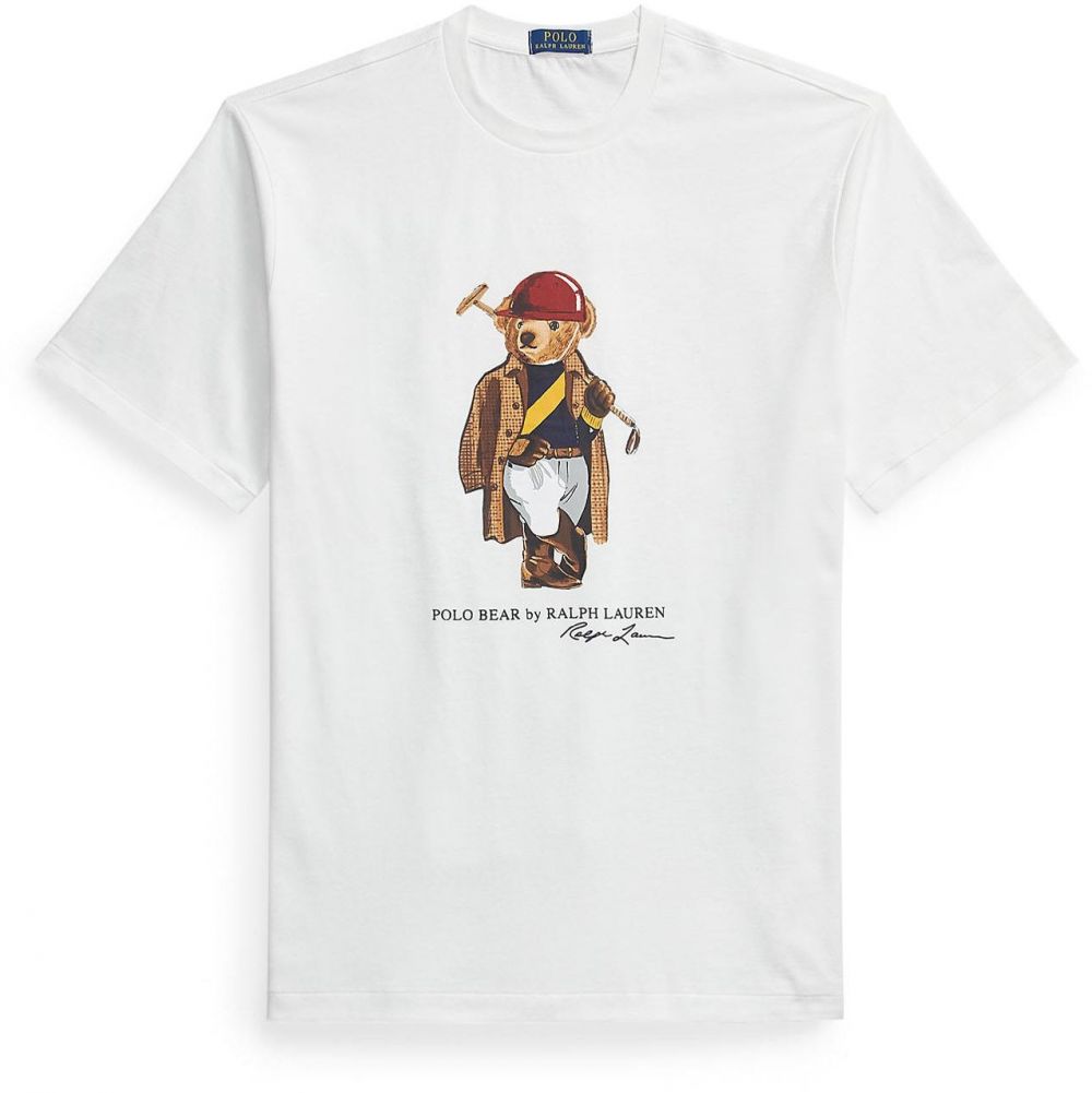 Polo Ralph Lauren Big & Tall Tričko  námornícka modrá / svetlohnedá / červená / biela