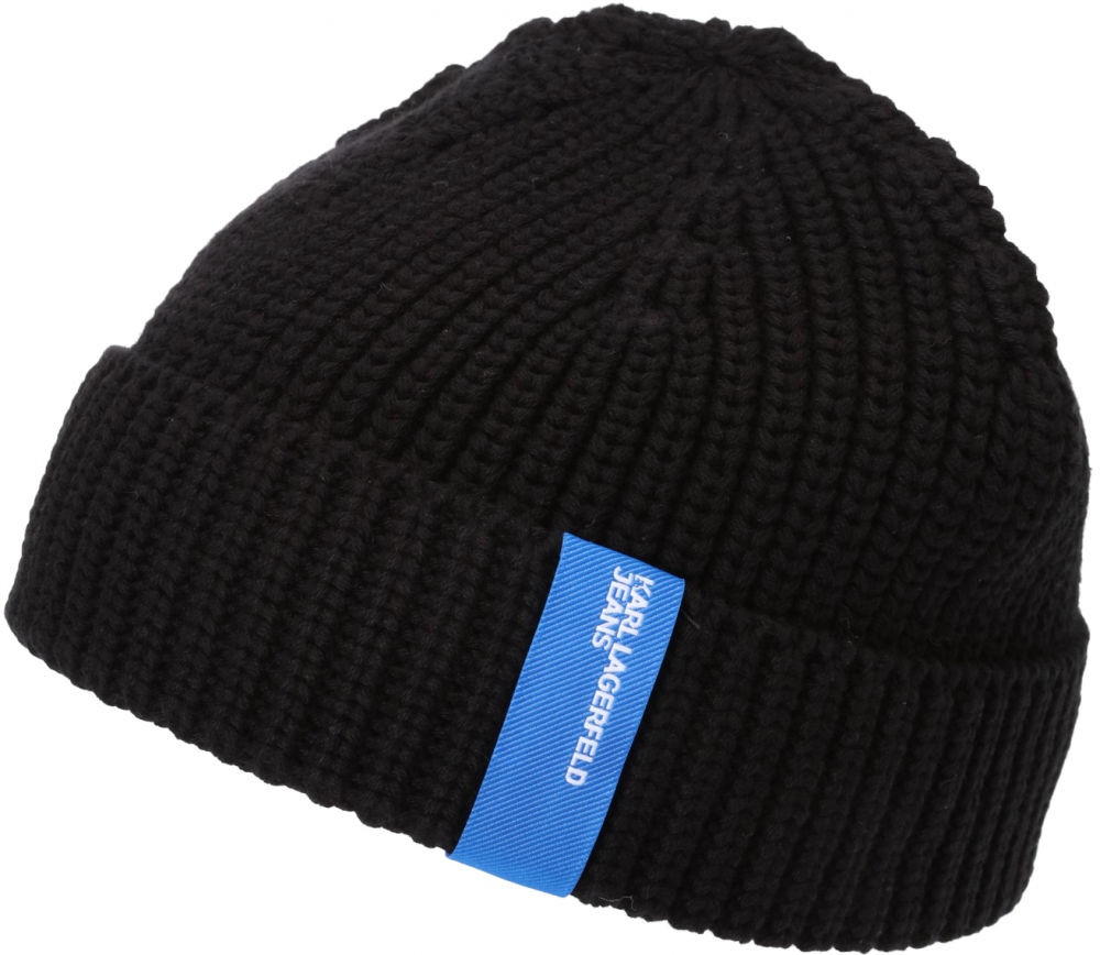 KARL LAGERFELD JEANS Čiapky  čierna