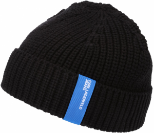 KARL LAGERFELD JEANS Čiapky  čierna