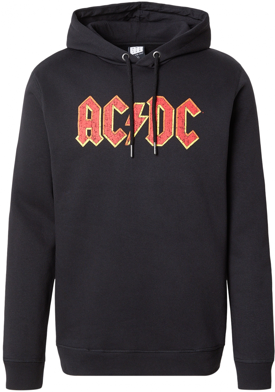 AMPLIFIED Mikina 'ACDC'  žltá / červená / čierna