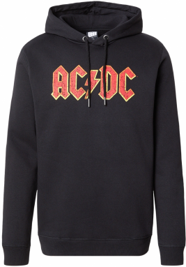 AMPLIFIED Mikina 'ACDC'  žltá / červená / čierna