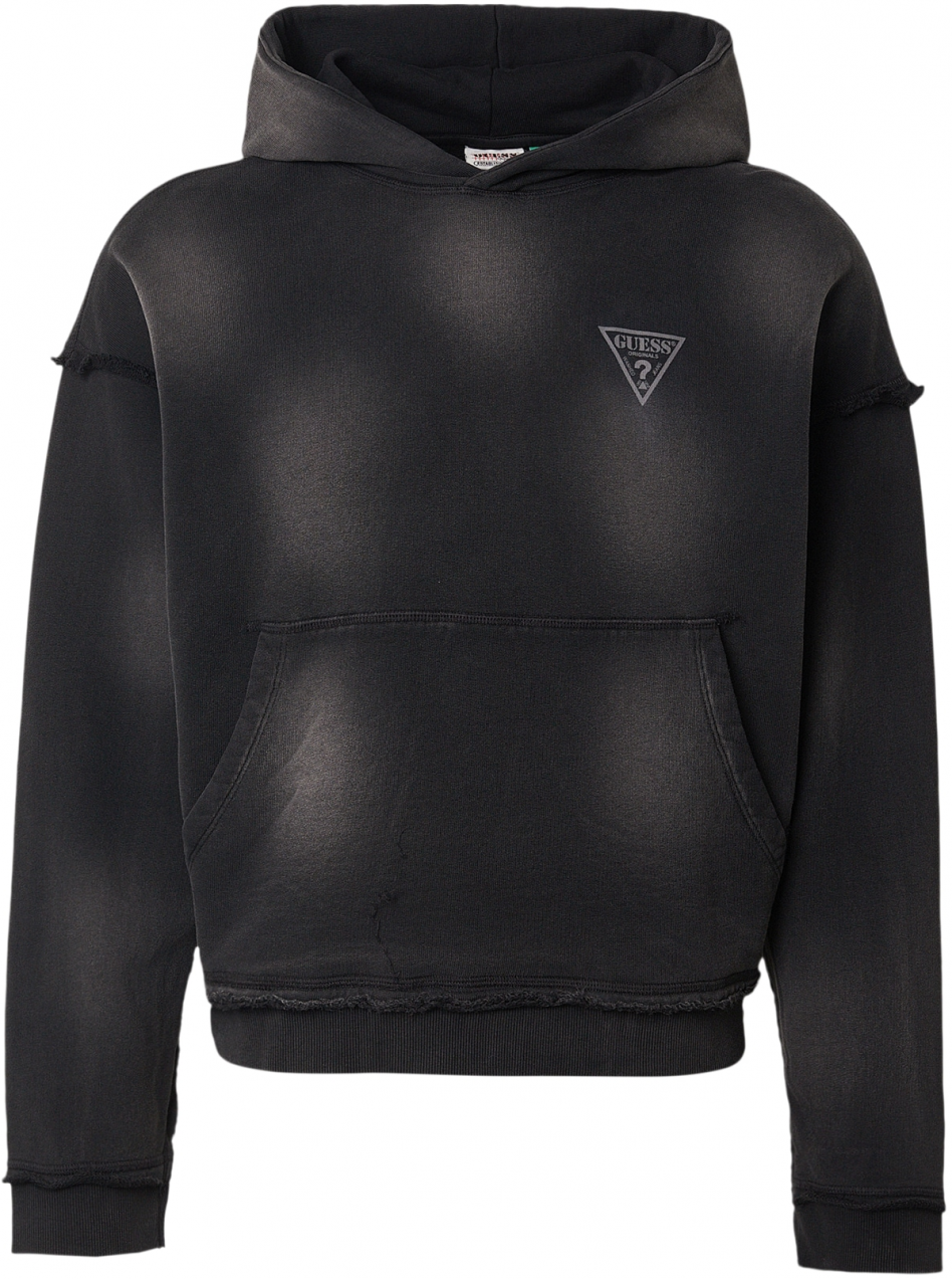 GUESS Originals Mikina  svetlosivá / čierna