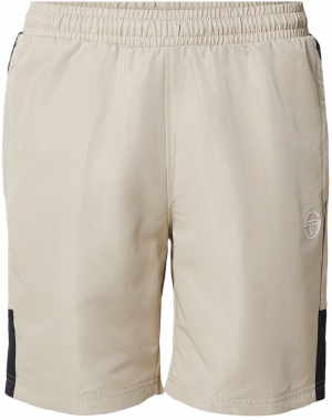 Sergio Tacchini Športové nohavice 'Vebita'  tmavobéžová / čierna