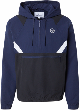 Sergio Tacchini Športová bunda 'Apice'  námornícka modrá / čierna / biela