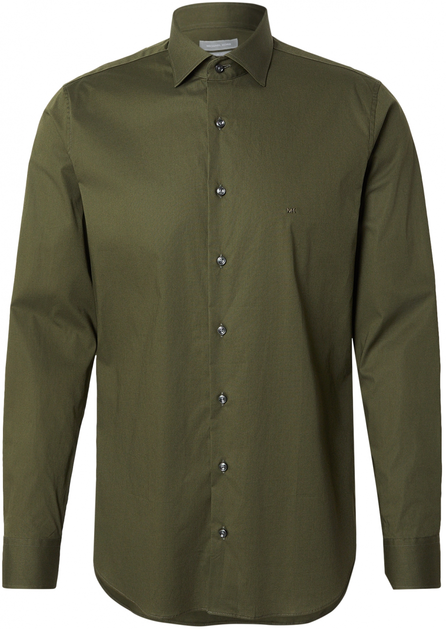 Michael Kors Košeľa  tmavozelená
