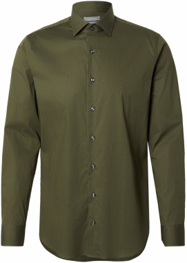 Michael Kors Košeľa  tmavozelená