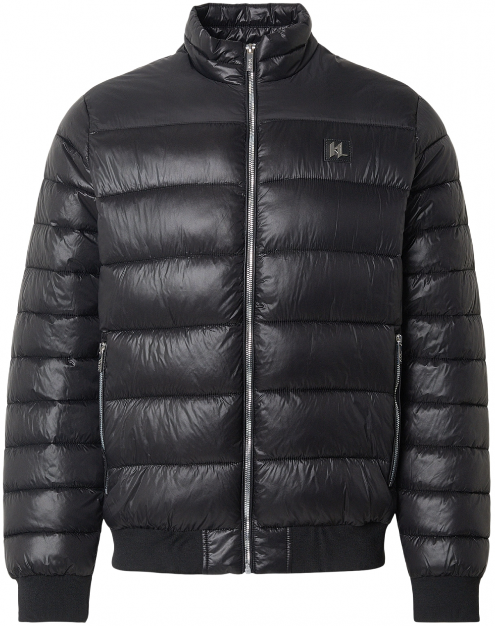 Karl Lagerfeld Zimná bunda  čierna