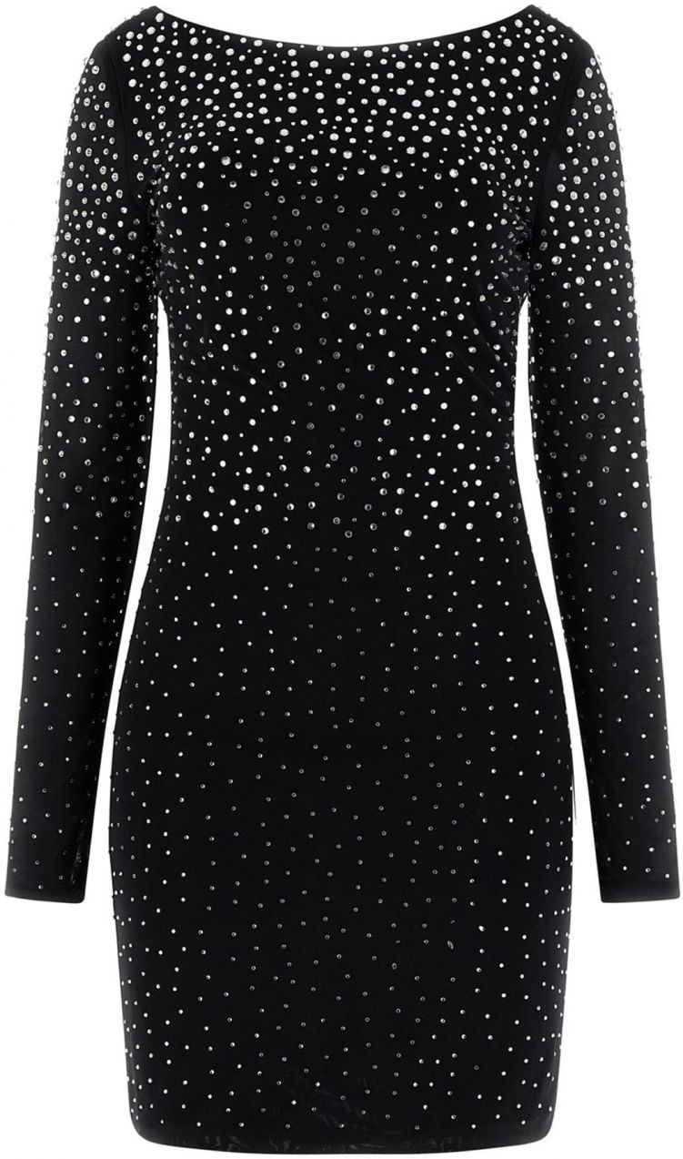 GUESS by Marciano Šaty  čierna / strieborná