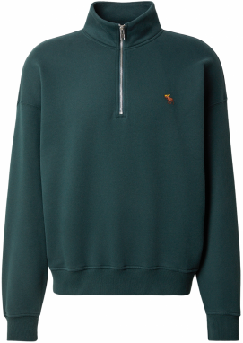 Abercrombie & Fitch Mikina  zelená