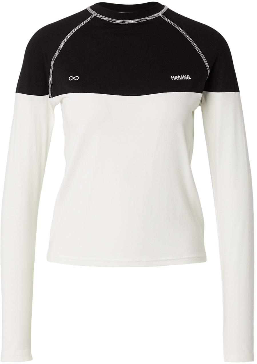 HRMN8 Funkčné tričko  čierna / biela