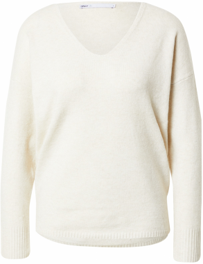 ONLY Oversize sveter 'ONLRica'  krémová