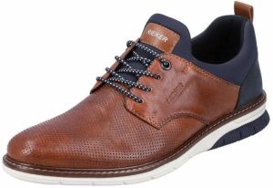 Rieker Slip-on obuv  námornícka modrá / hnedá