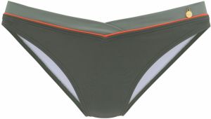 LASCANA Bikinové nohavičky 'Yuna'  olivová / pastelovo zelená / oranžová